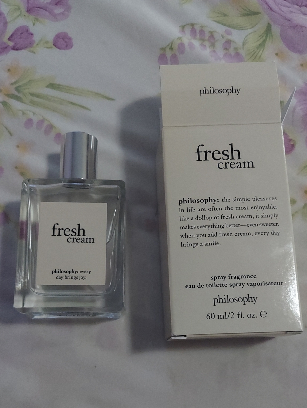 Philosophy Fresh Cream Eau de Toilette - White and Silver